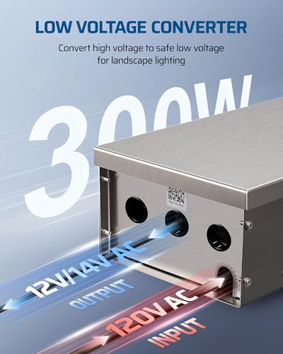 DEWENWILS 300W Matter Smart Low Voltage Transformer, 3 Independent Outputs - image 8