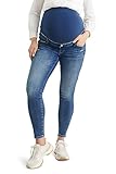 C&A Damen 5-Pocket Hosen Mama Skinny Stretch|Baumwolle|Polyester|Denim Jeans-blau 38 S-L-R