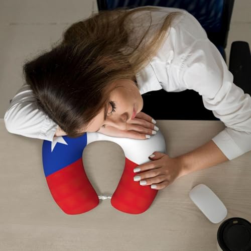 Almohada de poliéster negra para cuello tamaño único miniatura 7