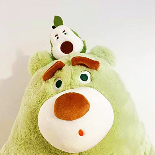 15.7 Inch Big Bear Stuffed Animal, Creative Green Avocado Teddy Bear Plush Pillow, Clever Boy's And Girl's Room Decor, Perfect Stress Relief Bear Squishymalow Gifts For Women #TOP2