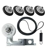 Upgraded 4581EL2002C Dryer Repair Kit dryer roller kit for LG Kenmore Dryers Includes 4581EL2002C Dryer Drum Roller 4561EL3002A Dryer Idler Pulley 4400EL2001A Belt
