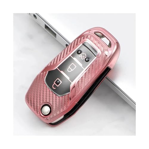 Housse protectrice rose pour clé pliante Ford Escort Ranger idéale au quotidien