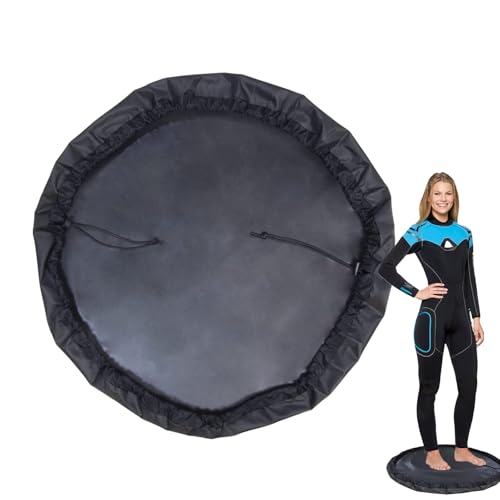 Matte Cambio MITURA-50,90,130 cm MATE INFROPROPRITURA, SUPERFICA PIEDABLE LEY TEJIDO DE SECADO RAPIDO | PAD PORTATIVA CAMPIO CON CINTURÓN DE MERCARE, MATE OUTDOOR PARA SUÑO, SWIMING,