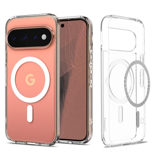 Image of Spigen Ultra Hybrid MagFit for Google Pixel 11 Pro Case, Clear White