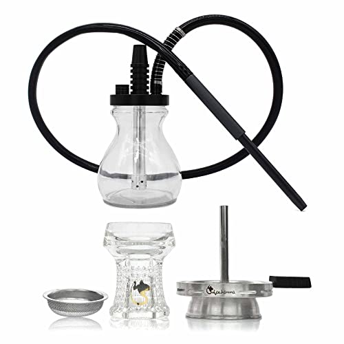 Shisha to go + Dschinni Glaskopf Nero Air Grip Set