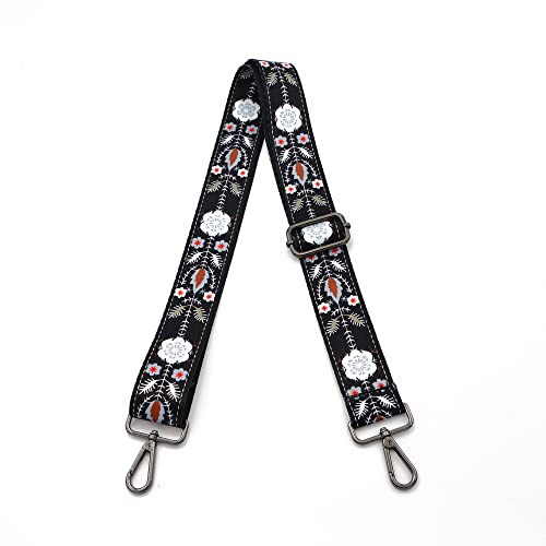 Image of Replacement Purse Strap Shoulder Strap Adjustable Crossbody Strap for Women Crossbody Wide Shoulder Bag, Multicolor, 28 inch-51 inch