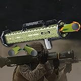 步凌 Lanzagranadas Antitanque De 1748 Piezas, Kit De Bloques De ConstruccióN Modelo 1:1, con Bomba De Espuma EVA, No Es FáCil De Romper DespuéS De Jugar Repetidamente