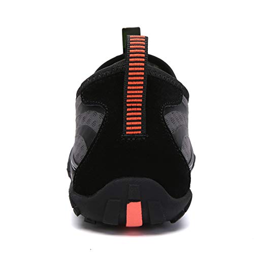 Image of UBFEN Water Shoes for Men Women Quick Dry Swim Aqua Socks | Lightweight Barefoot-style Fit, Rubber Sole, Hiking, Fishing, Kayaking, Beach, Pool, Boating, Diving And Water-to-land Wear