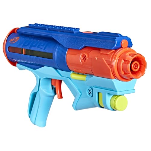 Nerf Super Soaker Power Drench Wasserblaster, mit innovativer Druck-Ladestation (inkludiert) und Zwei starken Spritzmodi, Wasserspielzeug für Jungen und Mädchen ab 8 Jahren