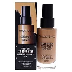 Smashbox Studio Skin 24hr Wear Hydrating Foundation # 2.4 Light Medium 1.0 Ounce (UX-KQN4-IQGC)