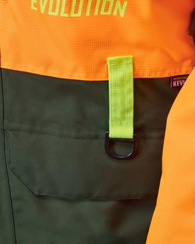 Parforce Jagdjacke Hatz-Watz Waterproof Signalorange/Oliv, L