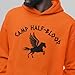 shop4ever Camp Half Blood Hoodie Demigod Hooded Sweatshirt Small Orange 0