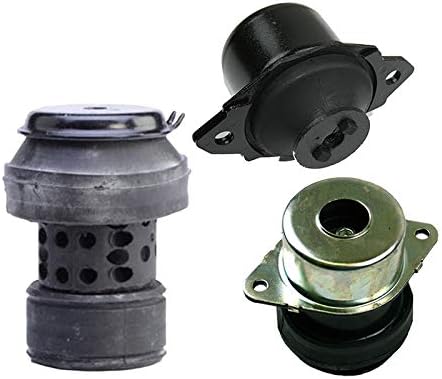 K2507 Engine Motor & Transmission Mount Kit 3pc Compatible with Fits 1992-1995 Volkswagen Corrado/1995-1998 Golf/1994-1998 Jetta 2.8L | A6908 A6927 A6901