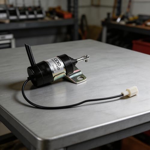 Evita fallos de motor con el solenoide de apagado Kubota L3010 L3410 12V 5