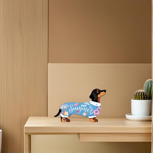 Panneau teckel magnétique déco table interchangeable saisons - 6