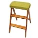 ADSE Sgabello Pieghevole Sgabello da Cucina Panca Portatile per la casa Soggiorno per Prendere Le Cose Sgabello Alto Sgabello Multifunzione 40X49X63cm