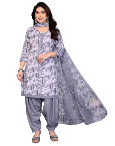 Image of Yashika Women'S Unstitched Crepe Dress Materials | Crepe Salwar Suit For Women | Suit Material For Women Unstitched
