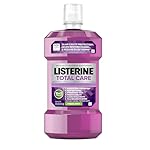 Listerine Total Care Anticavity Fluoride Mouthwash, 6 Benefits in 1 Oral Rinse Helps Kill 99% of Bad Breath Germs, Prevents Cavities, Strengthens Teeth, ADA-Accepted, Fresh Mint, 1 L