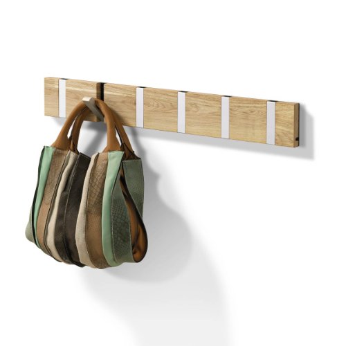 Preisvergleich Produktbild Wandgarderobe KNAX 6er Eiche - (10692O)