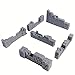 Extruded Gaming Wall Ruins Set 4