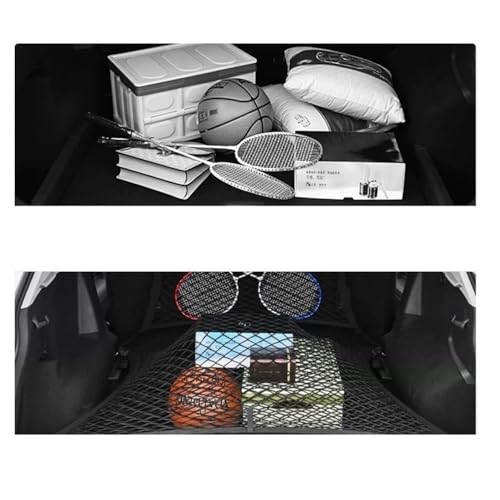Filet de rangement pour coffre Chery iCar 2003 en nylon résistant - 3