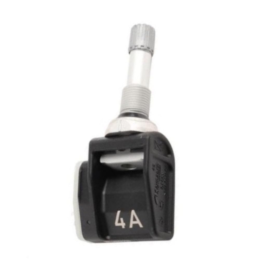 KarParts360 for GMC Sierra 3500 2020 2021 2022 2023 TPMS Sensor | Black | Rubber | with Valve | with Valve Cap | Programmable | Snap in Mounting Method | 1.52inches / 38.6 millimeters Valve Length