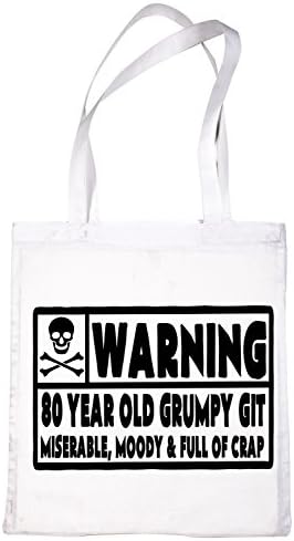 Print4U Shopping Tote Bag For Life 80 Year Old Git Birthday