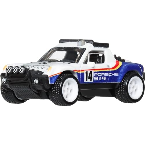 Hot Wheels® Collector Porsche 914 Safari, miniatura Car Culture 7 cm, Metal/Metal™, pneus Real Riders™ e embalagem de exposição. Hot Wheels® Collector Porsche 914 Safari, miniatura Car Culture 7 cm, Metal/Metal™, pneus Real Riders™ e embalagem de exposição.