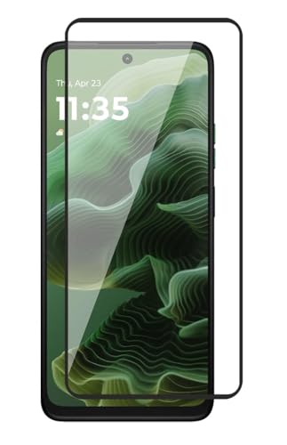 Image of HD Tempered Glass Screen Protector Compatible for Moto G35 5G, Moto G75 5G with Edge to Edge coverage and Easy Installation kit