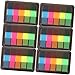 STOBOK Transparent Highlight Strips of Fluorescent Page Markers for Annotating Books Professional Reading Tools for Office Supplies Study and School Use
