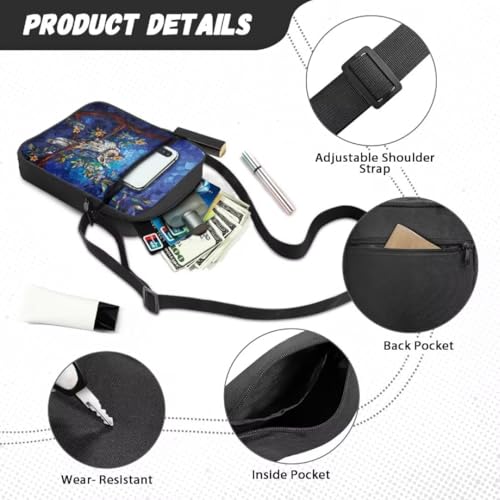 Kuiaobaty Women Crossbody Bag Stylish Sling Bag Small Messenger Bag Casual Satchel Purse4