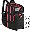 Black With Red Zipper