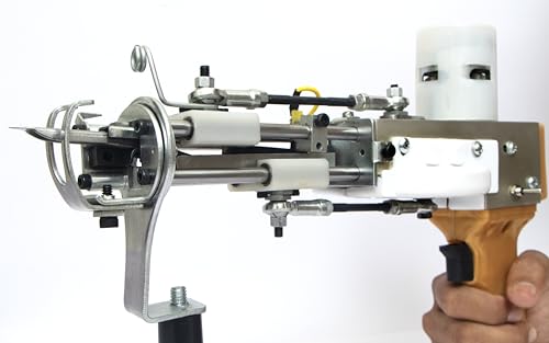 Image of Duo NK01 2-in-1 Electric Tufting Machine /Gun for Rug Making, Carpet Weaving Machine Best Industrial Rug Making Tufting Tools, Perfect for Beginners and Professionals (Golden)