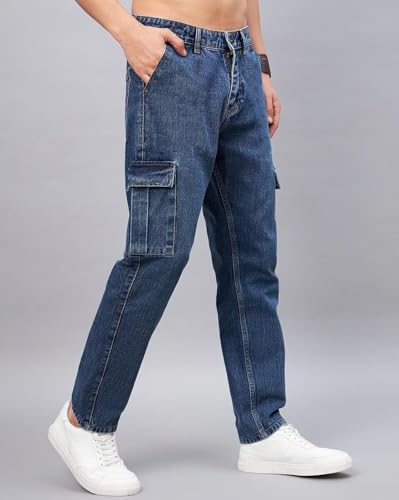 Image of ADBUCKS Men's Loose low Rise Jeans
