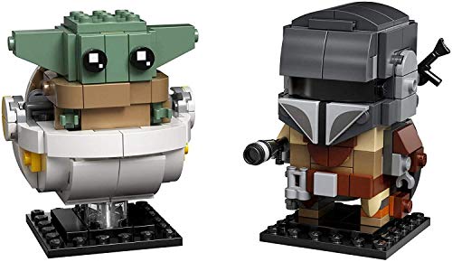 BrickHeadz Star Wars The Mandalorian & The Child 75317 - Lego - Immagine 2