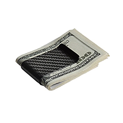 Merit Ocean Billetera de Clip de Dinero de Fibra de Carbono para Tarjetas de Crédito Tarjetas de Crédito Regalos de Empresa