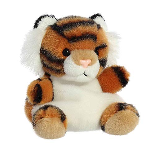 Aurora-Adorable-animal-en-peluche-Palm-Pals-Indy-Tiger--Jeu-de-poche--Amusant-a-collectionner--Orange-127-cm Aurora® Adorable animal en peluche Palm Pals™ Indy Tiger™ – Jeu de poche – Amusant à collectionner – Orange 12,7 cm – Image 3