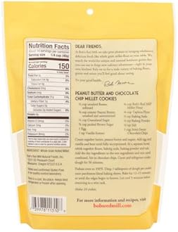 Bob's Red Mill Millet Flour, 20-ounce (Pack of 1)