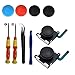 Produktbild 3D Analog Joystick Daumen Sticks Ersatz f¨¹r Nintendo Switch Joy-Con Controller, 4 Zustzliche Thumbstick Kappen