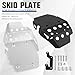 Worldmotop Engine Skid Plate Replacement for BMW F650GS 08-13 F700GS F800GS 08-17 F800 GS ADV All Years Motorcycle Engine Protective Skid Plate Cover (Black)