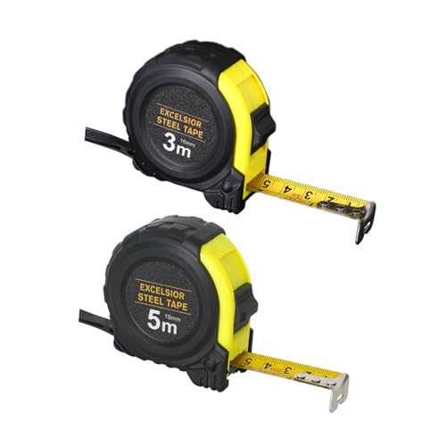 Set 2 Cintas Métricas Retráctiles 5m y 3m miniatura 1