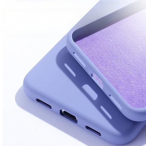 Coque silicone liquide souple iPhone 11 12 Pro X XR XS Max 7 8 Plus bleu cobalt - 4
