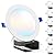 Sunco 6 Pack 6 Inch Slim LED Recessed Ceiling Lights, Selectable CCT 2700K, 3000K, 4000K, 5000K, 6000K, Dimmable, 14W, Canless with Junction Box