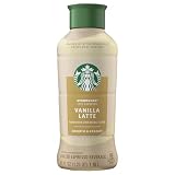 Starbucks Iced Espresso Vanilla Latte Coffee, 40 Fl Oz Bottle, Naturally Flavored Chilled Espresso...