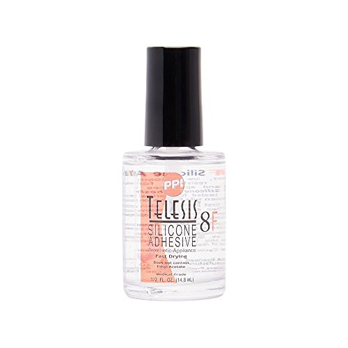 Premiere Products Inc. PPI Telesis 8F (Fast Drying) Adhesive, 0.5oz - Perfect for Bonding Silicone, Latex, and Prosthetics (For Special Effects Makeup)