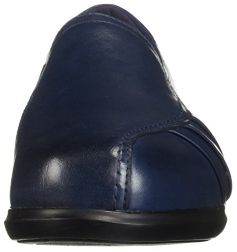 Aravon Women's Faith Loafer Flat, Blue, 6.5 X-Wide #TOP1