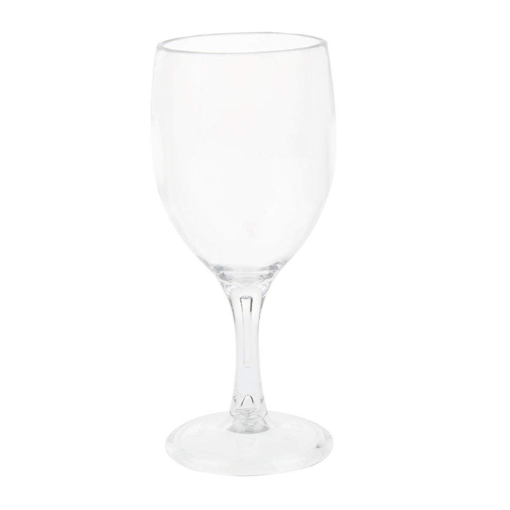 CALANDIS® Acrylic Red Wine Glass Champagne Goblet Cup Unbreakable Drinking Mug 150Ml