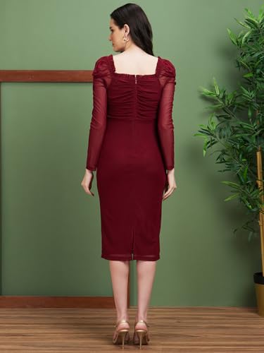 Image of Globus Women Dresses (3641134001 Wine S)
