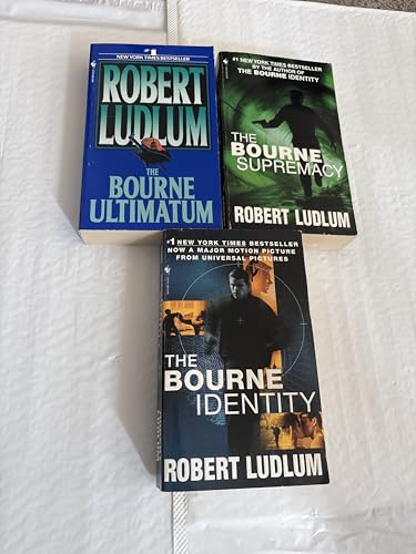 Robert Ludlum The Bourne Trilogy 3 Books Set Pack