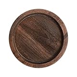 【TAILLE AJUSTÉE】 Le petit plateau en bois a un diamètre extérieur de 7,87 pouces/20 cm et le grand plateau en bois a un diamètre extérieur de 11,42 pouces/29 cm, ce qui en fait un excellent petit accessoire for les centres de table chandelier.